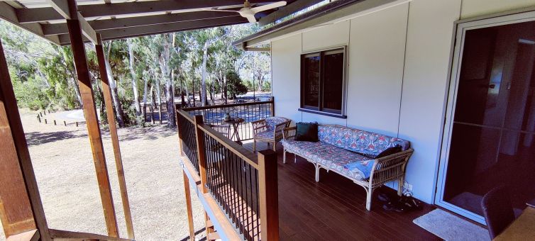 Rear deck